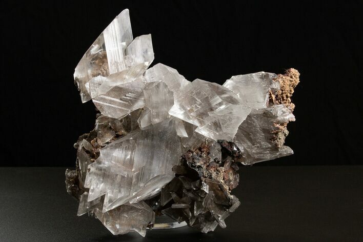 Glassy Selenite Crystal Cluster - Naica Mine, Mexico #325057